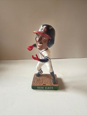 OZZIE ALBIES 2017 Mississippi Braves Bunting Bobblehead Read